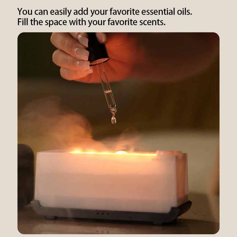 Aroma Flame Humidifier - US Fast Shipping (Basic Edition Only)