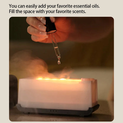 Aroma Flame Humidifier - US Fast Shipping (Basic Edition Only)